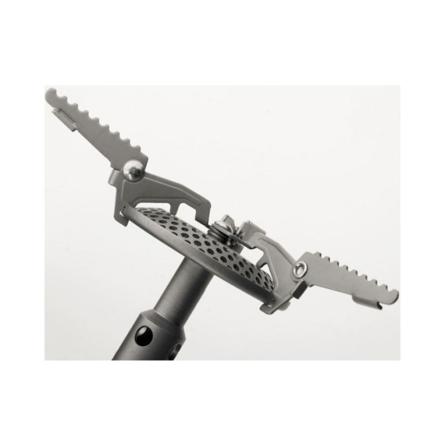 Горелка туристическая складная TRG-048 (Титановая), Tramp