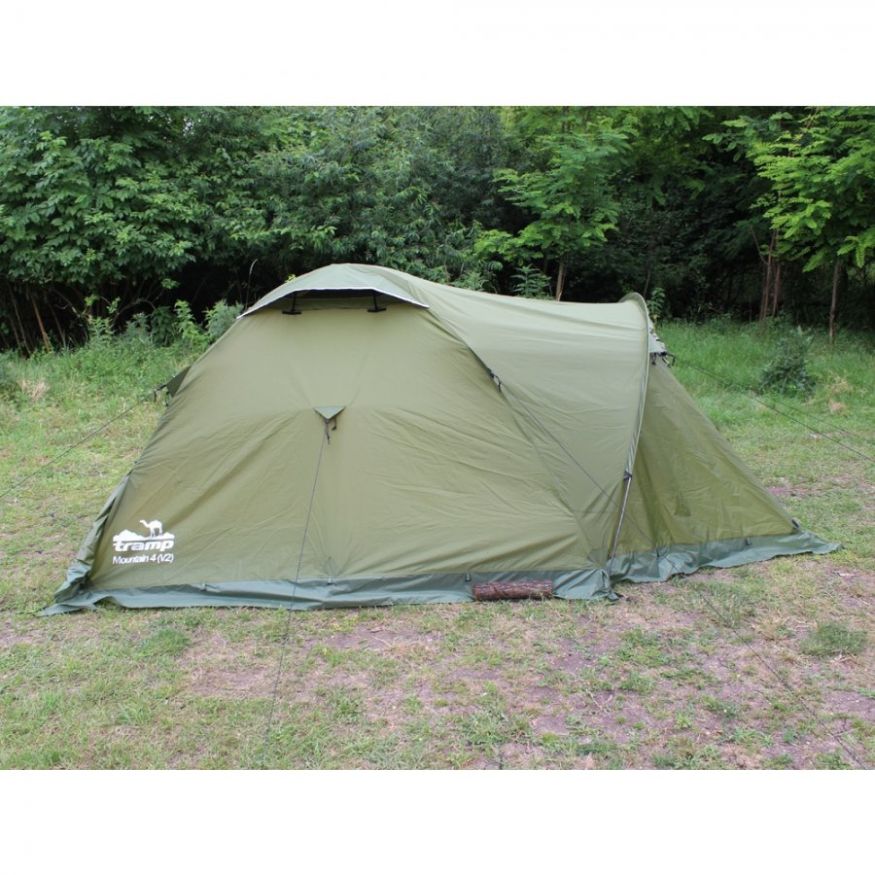 Палатка Tramp Mountain 4 v2, зеленый