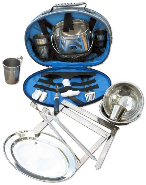 Набор &amp;quot;Пикник на двоих&amp;quot; (сталь), Роза Ветров