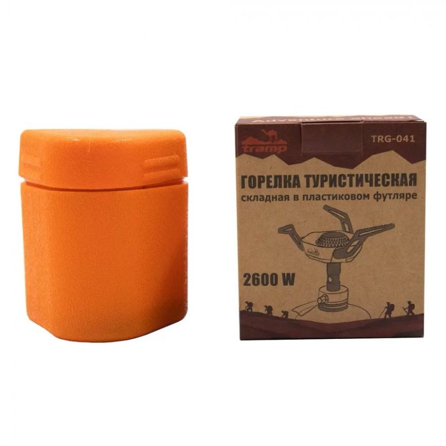 Горелка туристическая складная (сталь, алюминий), Tramp
