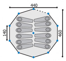 Палатка шатер ЗИМА У