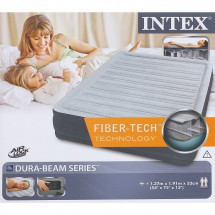 Матрас надувной "Comfort-Plush Full", 137х191х33 см, со встроенным насосом 220V