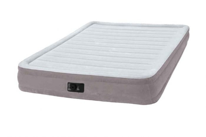 Матрас надувной Comfort-Plush Twin, со встроен. насосом 220V, 152х203х33 см