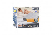 Матрас надувной "Comfort-Plush Twin", со встроен. насосом 220V, 152х203х33 см