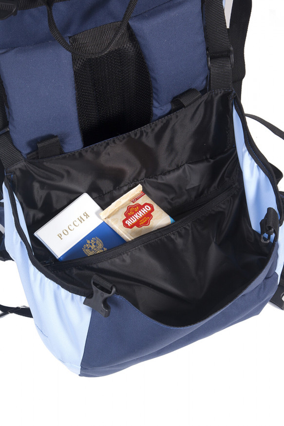 Рюкзак туристический Оптимал 2, серо-красный, 70 л, ТАЙФ