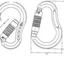 Карабин HMS автомат, keylock, Вертикаль