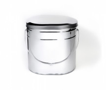 Котелок высокий 13 л крышка без ручек Роза Ветров