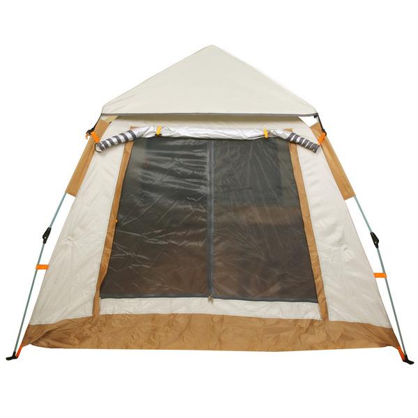 Палатка туристическая Печора-3 зонтичного типа, 200*200*135 см, бежевая
