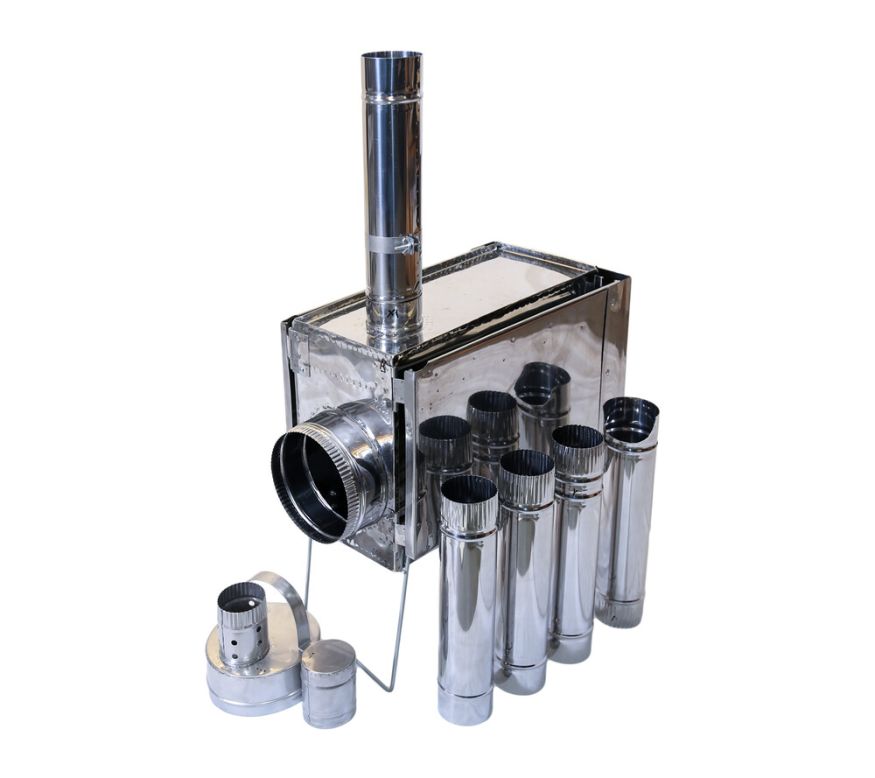 Печь походная Век Эконом-Стандарт туристическая, шарнирный экран