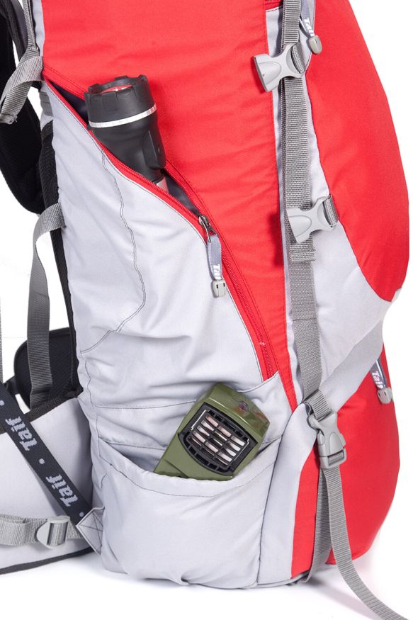 Рюкзак туристический Хальмер 4, с латами, черный-вишня, 120 л, ТАЙФ