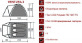 Палатка Indiana Ventura 3