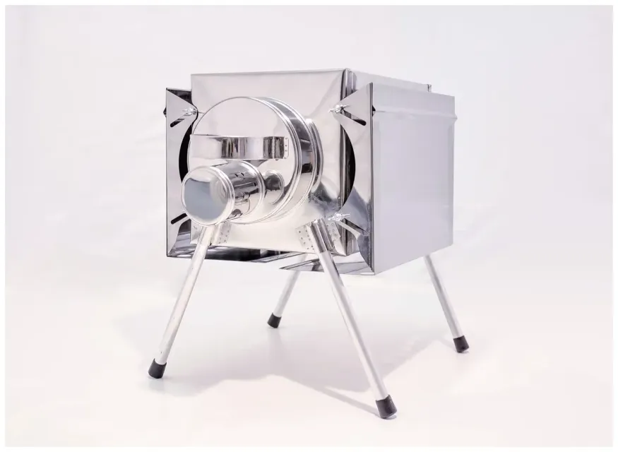 Печь походная Пошехонка малая с 3D экраном