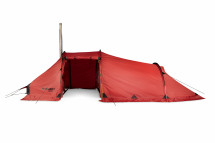 Палатка TALBERG Norga 2, двухместная, с выходом под трубу, красный цвет