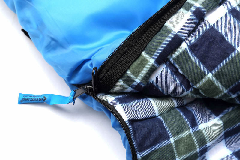 Cпальный мешок Free Space 250, синий, King Camp