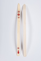 Лыжи Малыш, прогулочные детские 120 см, дерево