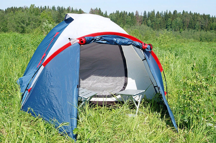 Палатка Canadian Camper Karibu 2-местная, цвет royal