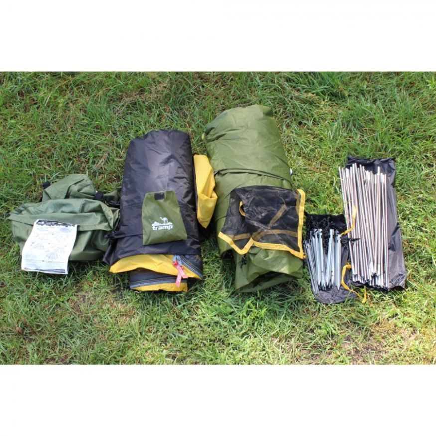 Палатка Tramp Mountain 3 v2, зеленый