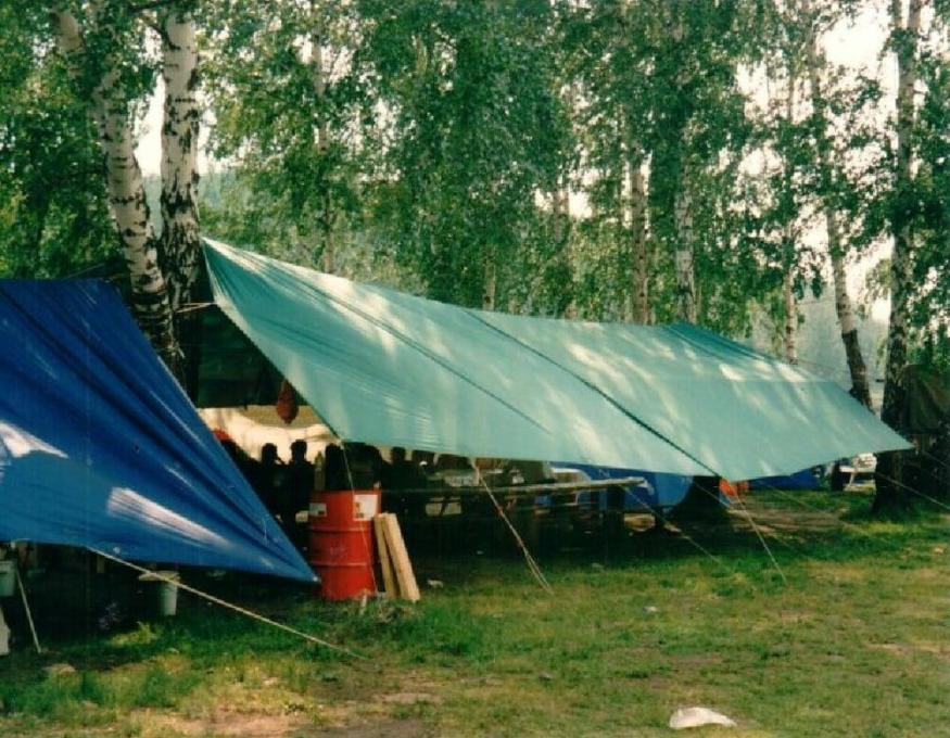 Тент Век 6х6 костровой