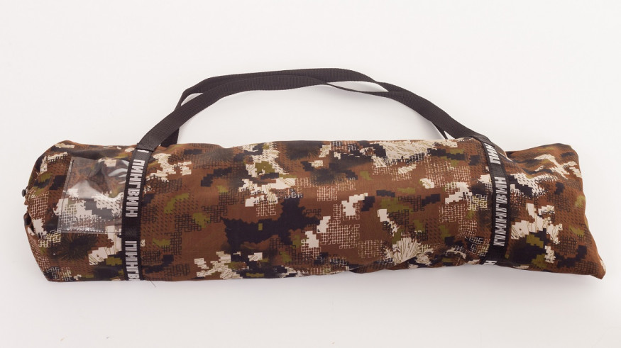 Раскладушка туристическая в чехле Пингвин, 1850х750х400 мм, труба алюминиевая 25х25 мм