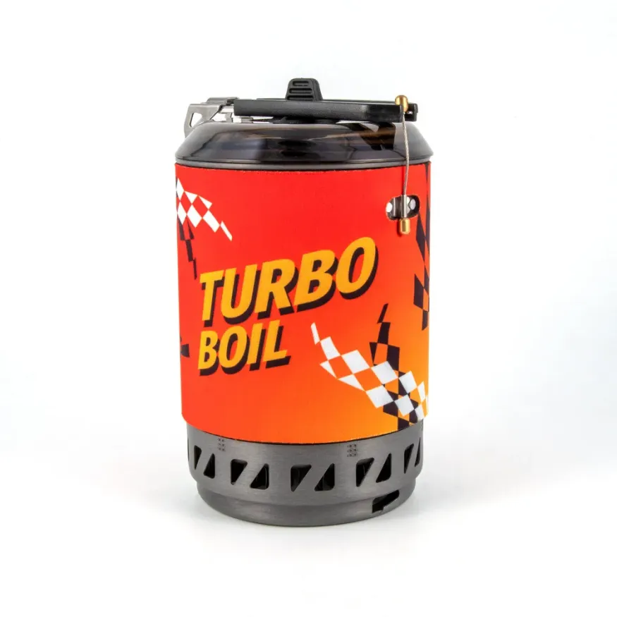 Газовая система FORZA TURBO BOIL для приготовления пищи, СЛЕДОПЫТ, с переходником для посуды