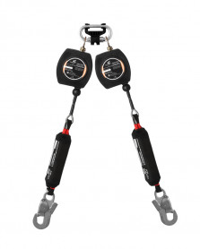 Двухплечевое СИЗ втягивающего типа &amp;quot;НВ-02 трос&amp;quot; с карабином &amp;quot;Монтажный&amp;quot;