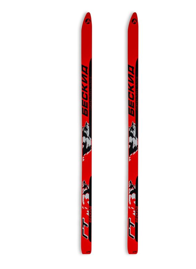 Лыжи туристические БЕСКИД, береза, ясень, длина 190 см