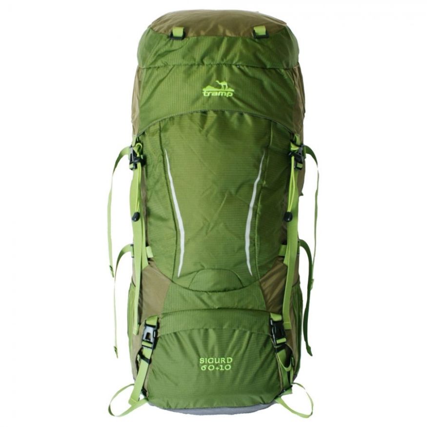 Рюкзак туристический &amp;quot;Sigurd 60+10 зеленый&amp;quot;, Tramp