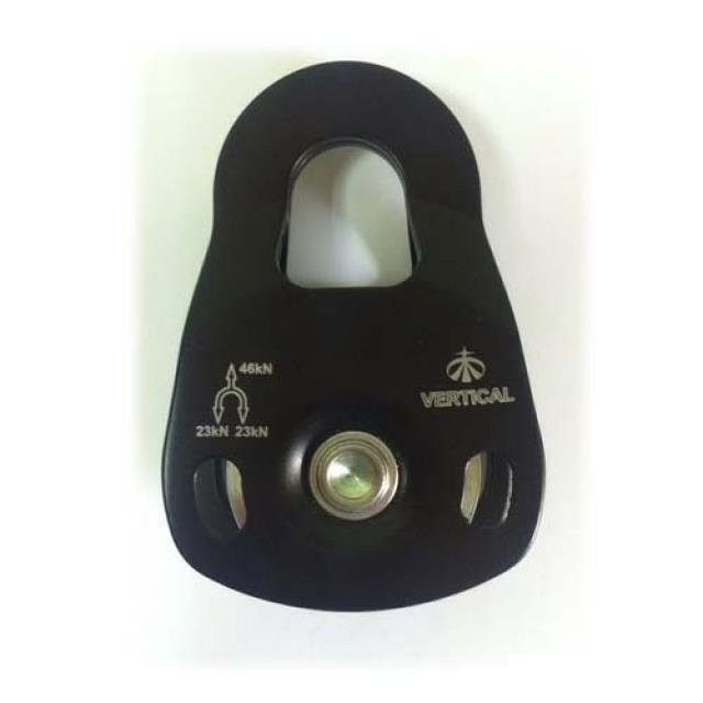 Блок-ролик Вертикаль одинарный большой с подшипником 46 кН