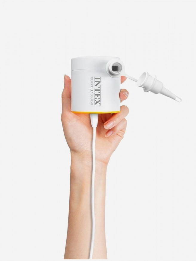 Кровать надувная PRESTIGE MID-RISE, Queen, 152х203х30 см, с насосом USB